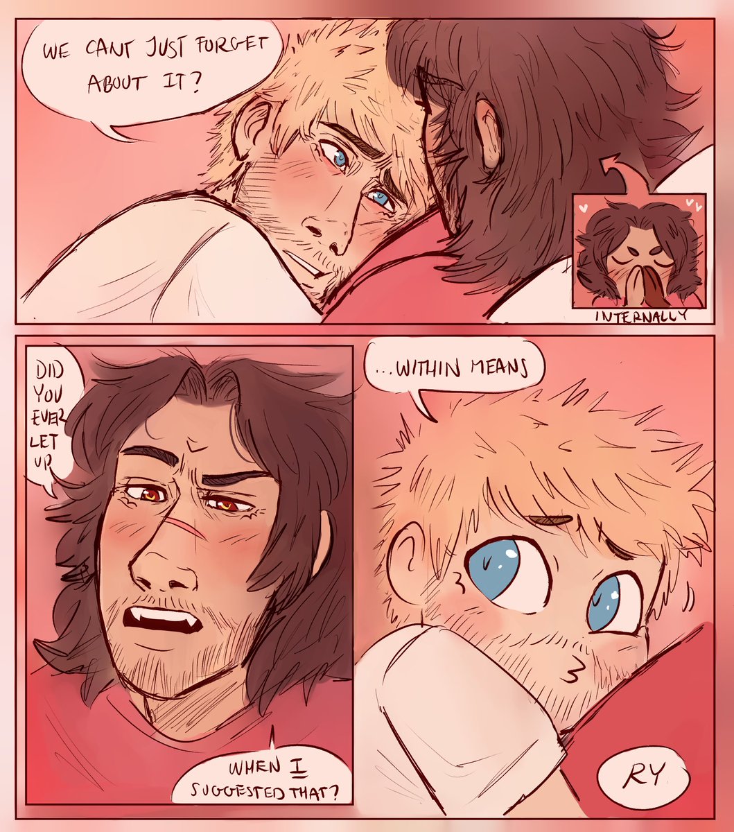 smol_ghosts's tweet photo. Well,, they’re talking (big spoon part 4) #bloodymary https://t.co/PiKRQn1hQn