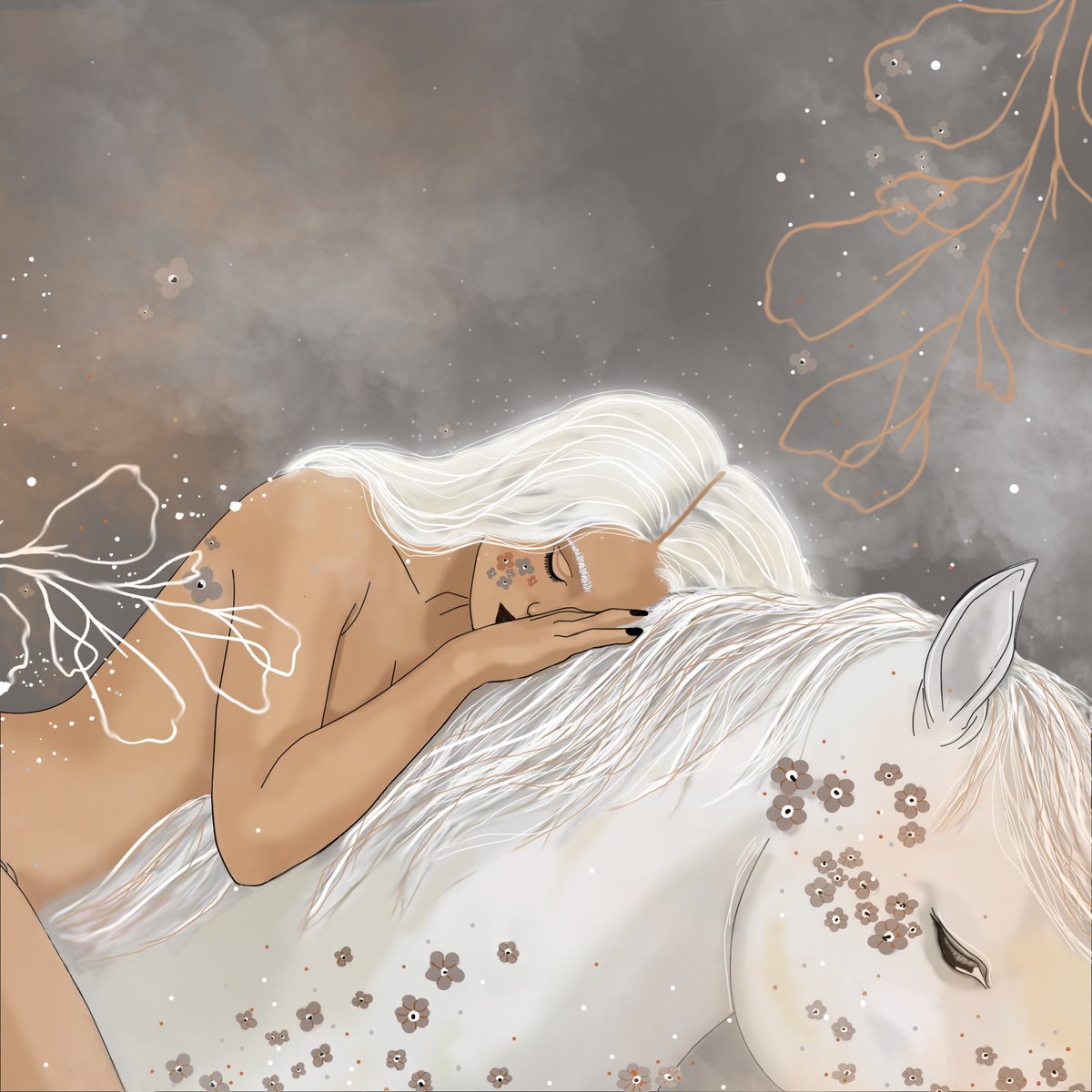 negnooshart's tweet photo. Happy tt &amp; 🩶 NEW DROP 🩶

She stopped holding on to what was never meant to stay, and let it drift away without asking why.

• Unheld 
• 8/8 ed
• 22 xtz https://t.co/Gh8rMzlcBM