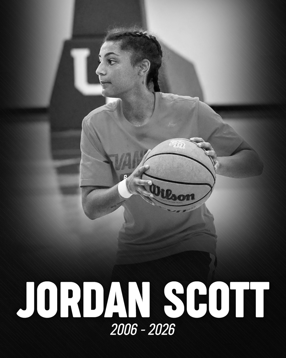 UEAthletics_WBB's tweet photo. The University of Evansville community mourns the loss of women's basketball student-athlete Jordan Scott. 

Our thoughts are with her parents Mario and Amy, sister and teammate Jayden as well as her family, friends, and teammates during this difficult time. https://t.co/Wh14QSRztZ
