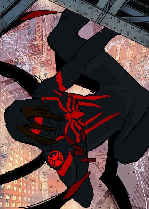 FuriousFatale's tweet photo. Shadow spider sits behind them

"You know, your pretty loud and easy to sneak up on" https://t.co/bztpEUMCzM