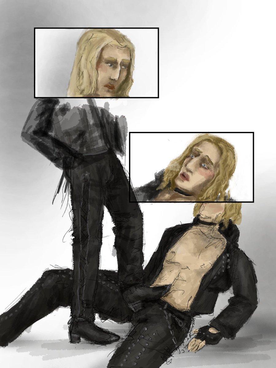 datenshou_idk's tweet photo. leather #marimae (I know I shold finish some part of this but no, not today) https://t.co/gVZbxkZiRO