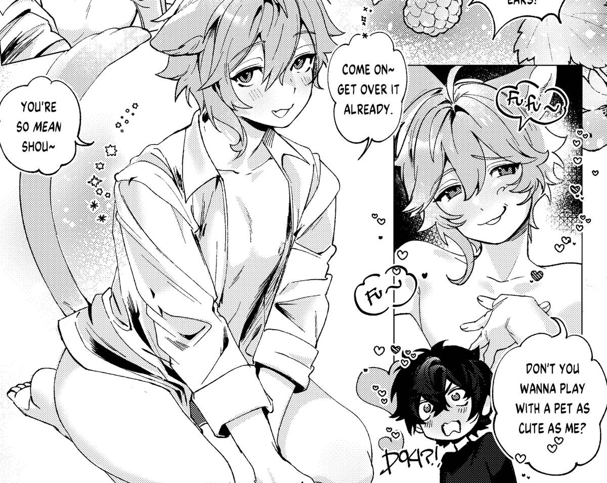 dexterityboost's tweet photo. cat boy problems 🐈

full comic is uploaded for members on my 🅿️atreon https://t.co/Y0tAu2pyDM