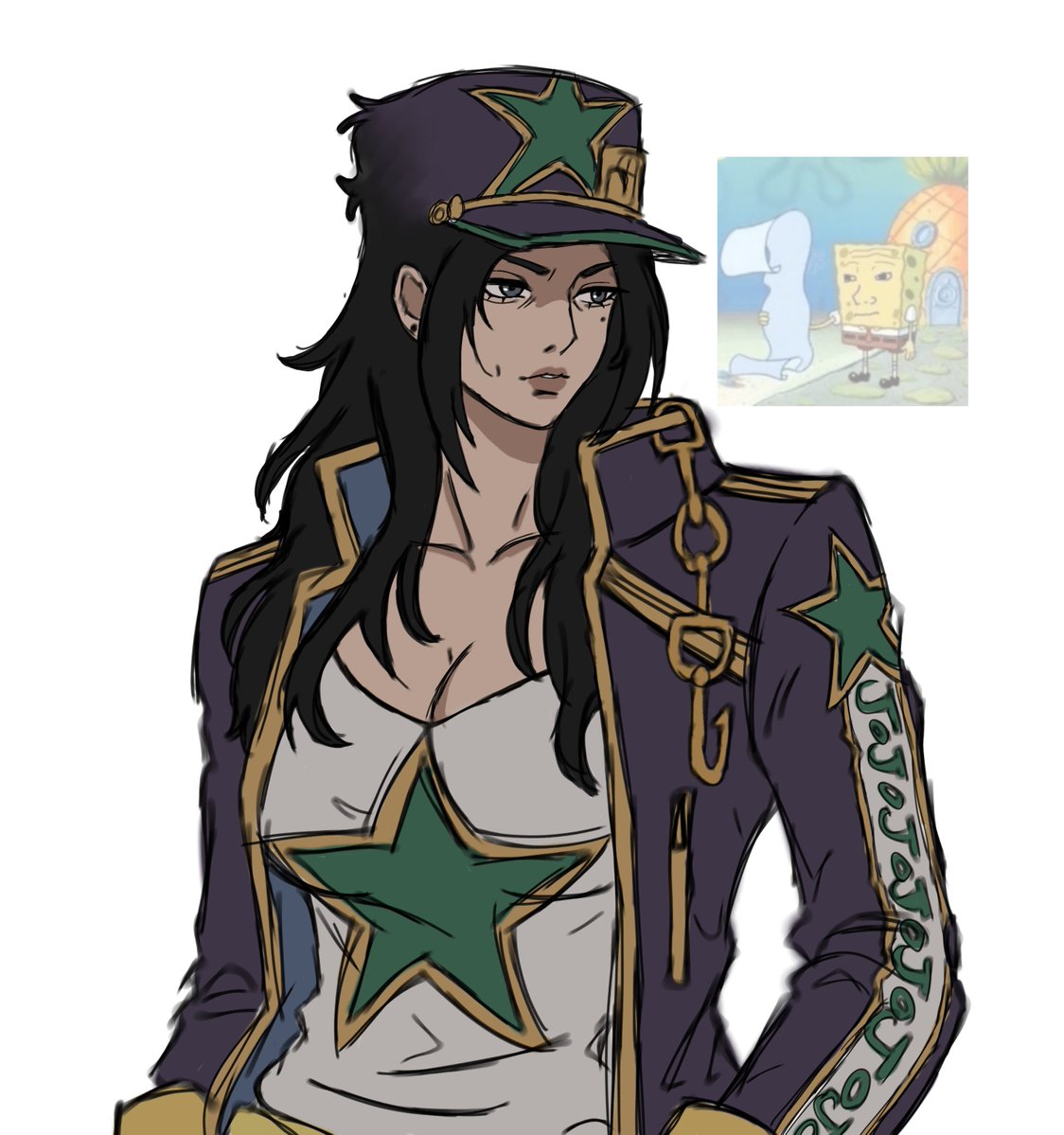 Dear_Daiya's tweet photo. re-up of my fem Jotaro because i love her https://t.co/Um2PtOcwnW