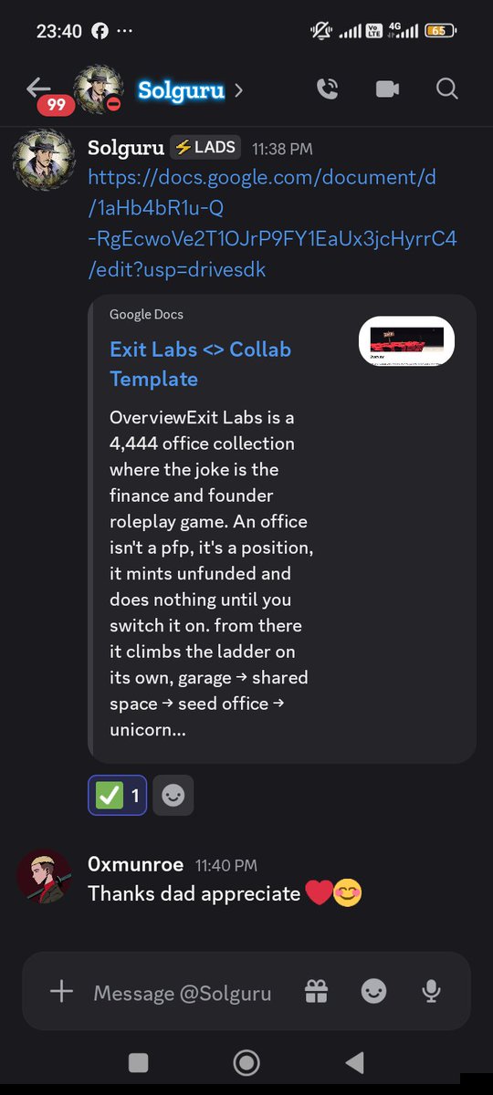 munroe_xyz's tweet photo. Just secured @exitlabsdotfun WL spots for my community. 
 
free mint 
4444 supply 
robinhood 

Thanks to superdad @SolguruNFT for taking care of my community. https://t.co/FMqF8Qybup