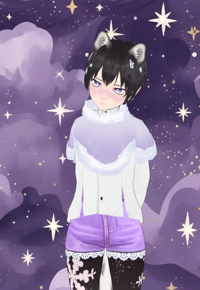 ghostingkitt's tweet photo. About to be my pfp everywhere cause the pout is so funny/cute to me 🫶 #Vtuber #ENvtuber #vroid #vroidstudio https://t.co/tIdyfNNrGV