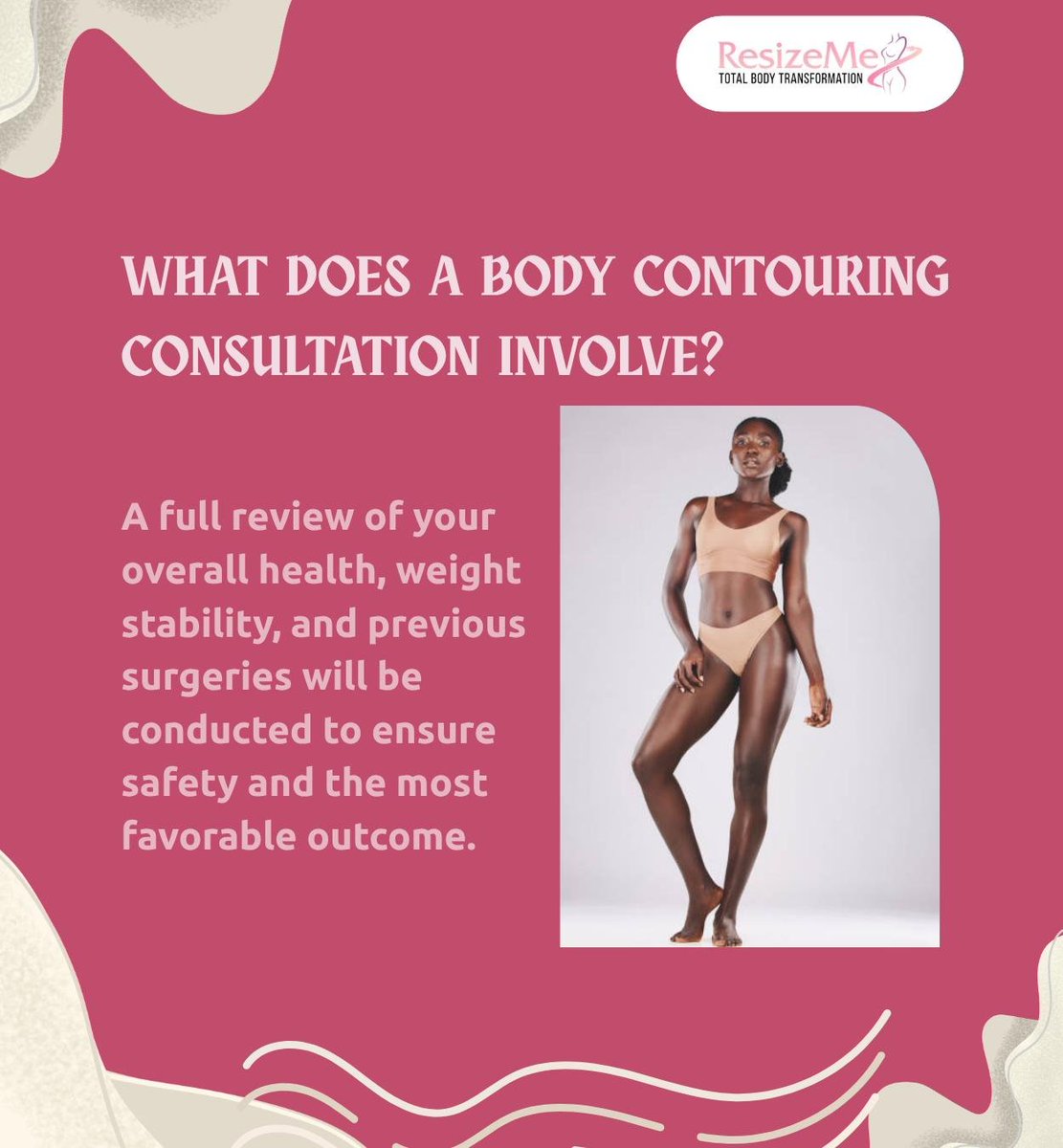 ResizemeMO's tweet photo. During a body contouring consultation, our team of specialists considers certain factors in order to recommend treatments that can provide the most natural results. Book a consultation today for your personalized plan.
.
.
.
https://t.co/utr92fHzOG
(636) 388-4124 https://t.co/YEIMcblxgO