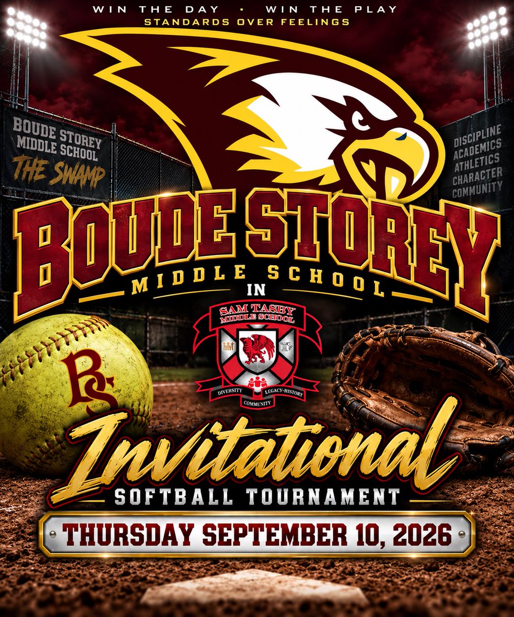 BStoreyMS's tweet photo. Mark your calendars Eagle families and communities; it’s GAME TIME!!
Let’s Go Storey!!! #BuildingaStoreyofExcellence🦅 https://t.co/83ZzB7Zg6U
