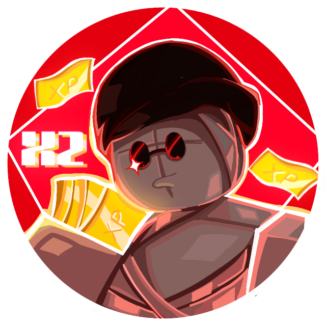 chronosmb's tweet photo. Official Game Pass icons for the game: one gives you 2x XP and the other money. Meanwhile, we've added a boombox that can play your music. #madnesscombat #roblox #robloxartㅤ https://t.co/8Hv3TzJqqK