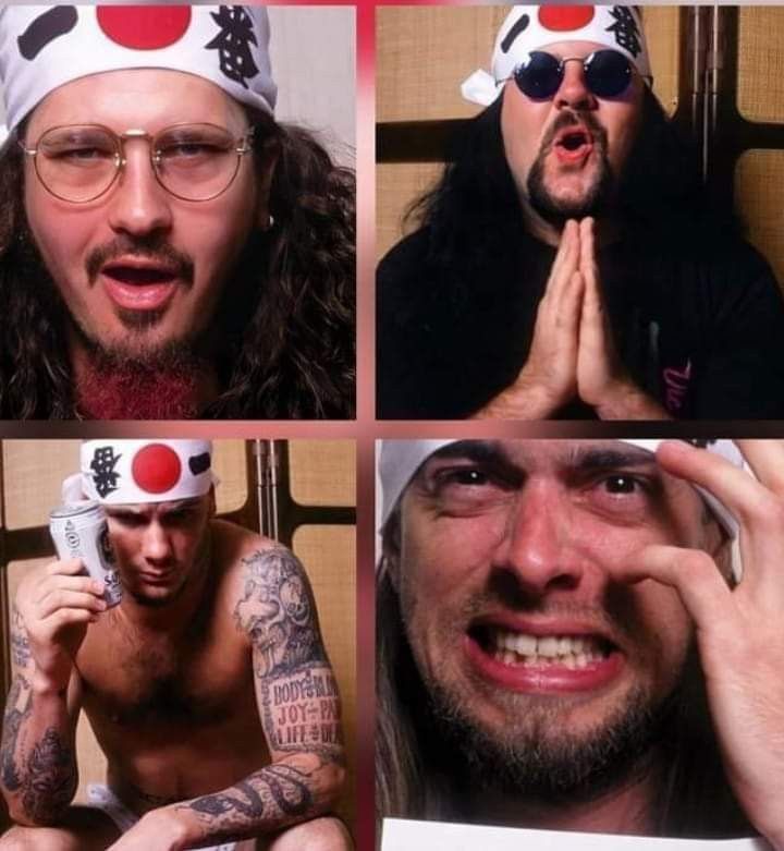 NormalRyoga's tweet photo. Dime is chill, Vinnie is being silly, Phil is aura farming, but why is rex crying? https://t.co/dHyjGbtRRm