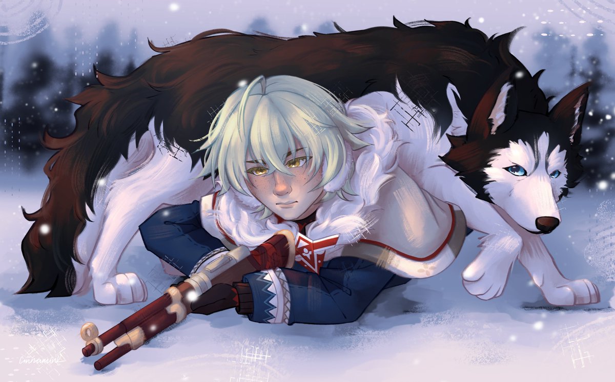 Cinnaminkk's tweet photo. Alyosha 💙✨
Soooo happy with this omgg hes so pretty i HAD to draw him....... HOW'S SNEZHNAYA TREATING Y'ALL I'm very much enjoying it :3

#genshin #genshinimpact #alyosha #artmoots https://t.co/mEbjSUr3aL