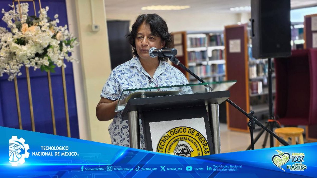 TecNM_MX's tweet photo. #ElTecNMInforma | La comunidad tecnológica celebra la lectura, el conocimiento y la cultura al inaugurar la 9ª Feria Internacional del Libro del TecNM, en el TecNM Piedras Negras, en el marco del 50 Aniversario de su fundación.

Leer más 👉🏼 https://t.co/PGDqQWaDCG https://t.co/05cSFV45sQ