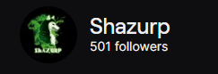 Shazurp's tweet photo. Thank you all for helping me reach 500 followers on #twitch You guys are amazing https://t.co/m3QSy2x8gL