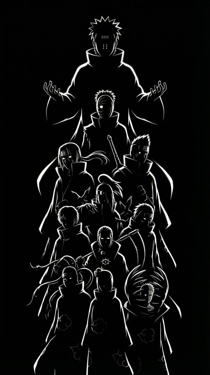 bamidoh's tweet photo. Akatsuki 🔥 https://t.co/qVLxwaoLOD