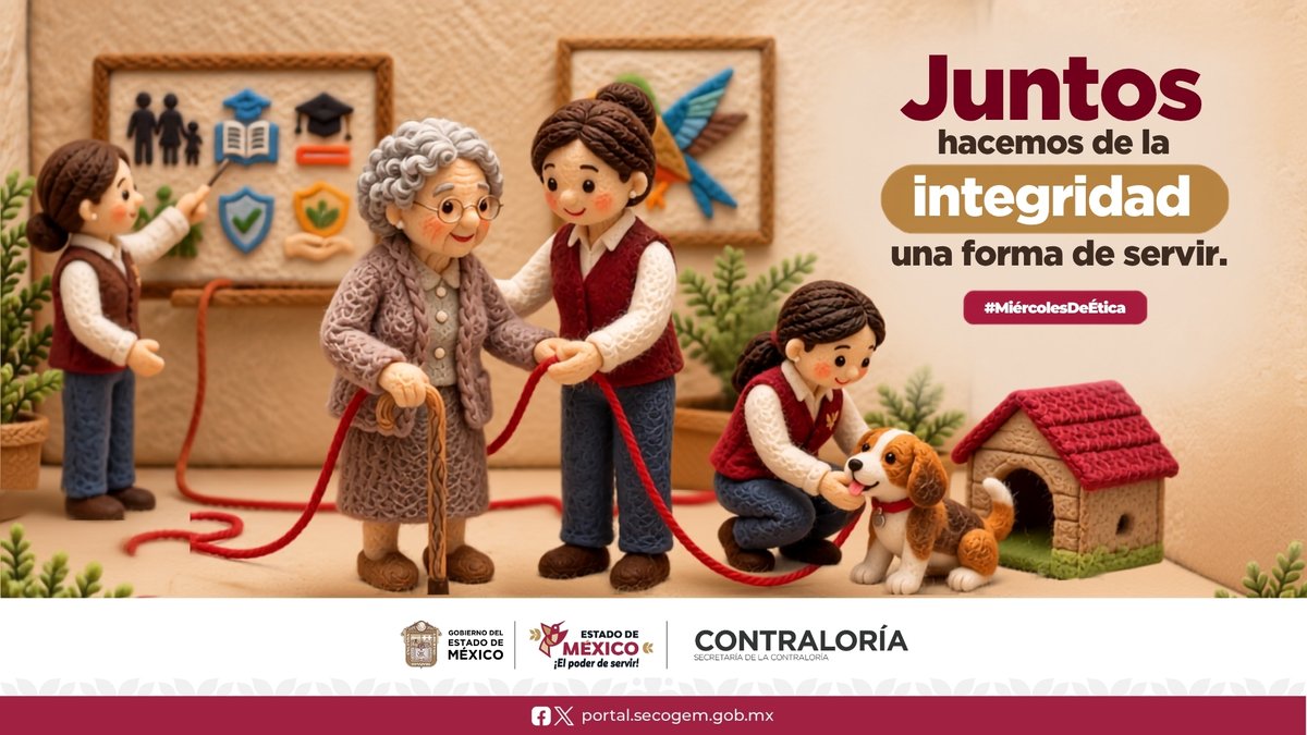 ContraloriaGEM's tweet photo. #MiércolesDeEtica || La integridad crece cuando trabajamos en equipo. 

Compartir buenas prácticas y promover los valores que nos distinguen fortalece nuestras instituciones.

#CooperaciónConLaIntegridad #ServicioPúblico #ReglasDeIntegridad #Transparencia #DíaPorLaIntegridad https://t.co/pmou1nMsLW