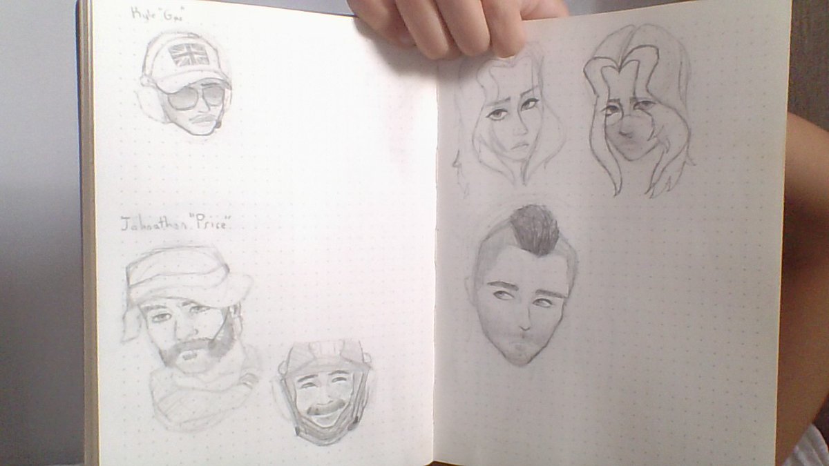 CloudJumper2003's tweet photo. @HFlair14757 Drawing Call of Duty characters :D https://t.co/1xsREzYMfu