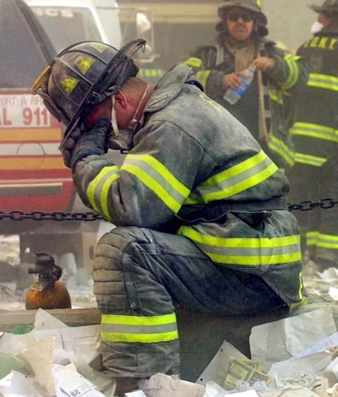ChristineX2024's tweet photo. Stop electing politicians that normalize September 11th. 

There was nothing normal about this day. https://t.co/lcWcTqvvIV