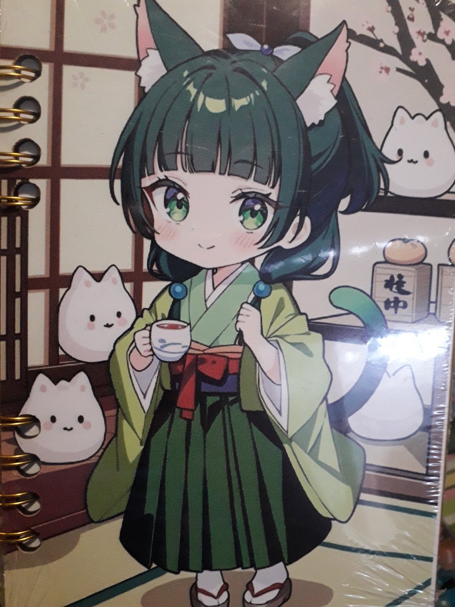 edparlightblu's tweet photo. Me encontré con esta Maomao -en una libreta- en la Comic Con Ecuador 2026. #ComicConEcuador https://t.co/bb7AmG56AK
