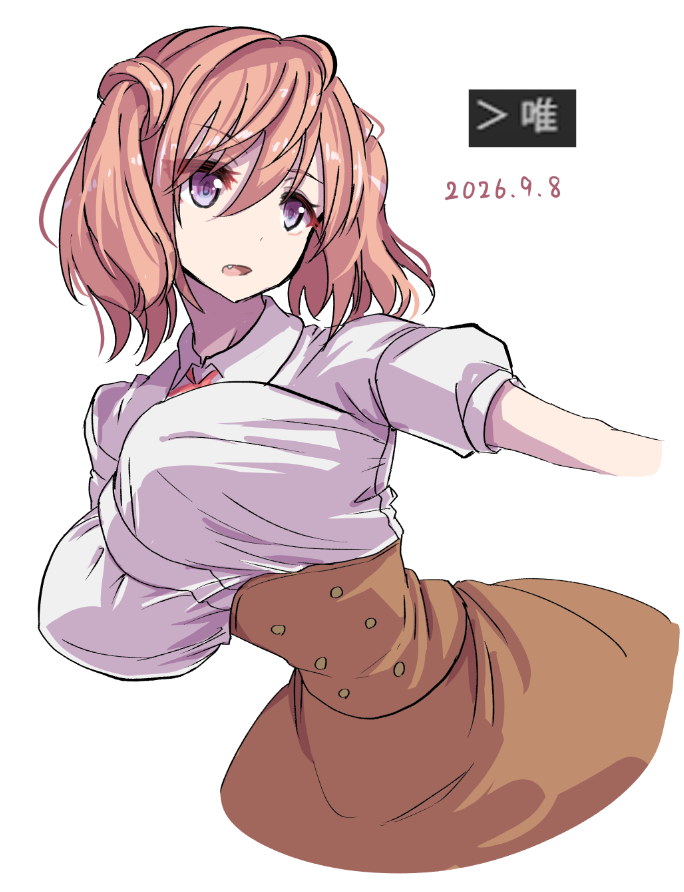 kinsenka_ar's tweet photo. 朝活105日目　桃学夏服唯ちゃん('ω') https://t.co/wKGq89isDY
