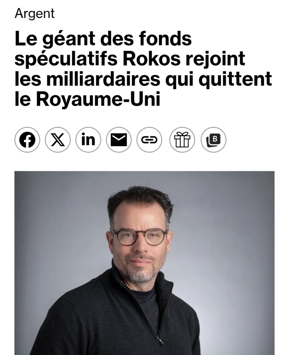 LeBunkerBtc's tweet photo. Le milliardaire britannique Chris Rokos, troisième plus gros contribuable du Royaume-Uni avec 330 millions de livres d’impôts versés l’an dernier, va transférer sa résidence fiscale vers la Grèce.

La Grèce propose aux nouveaux résidents fortunés qui investissent au moins 500k un forfait fiscal de 100 000 euros par an sur leurs revenus étrangers, pendant quinze ans.

Le mec va donc économiser plusieurs centaines de millions par an, simplement en changeant d’adresse.
Car oui, en 2026, faire la chasse aux riches est inutile.
Beaucoup d’entre eux sont mobiles et iront là où ils sont le mieux traités.
La Grèce a su se rendre attractive en baissant les impôts des riches expatriés. Elle attire ainsi des capitaux, des investissements et de nouveaux contribuables, ce qui lui permet d’augmenter ses recettes fiscales.
Ça peut paraître contre-intuitif pour les gauchistes français, mais dans un monde où le capital est mobile, augmenter les impôts ne signifie pas forcément augmenter les recettes.

La France est déjà l’un des pays qui impose le plus au monde. À force d’augmenter les taux, elle finit surtout par faire fuir ceux qui peuvent partir et la facture finit par retomber sur ceux qui n’ont pas les moyens de fuir.
