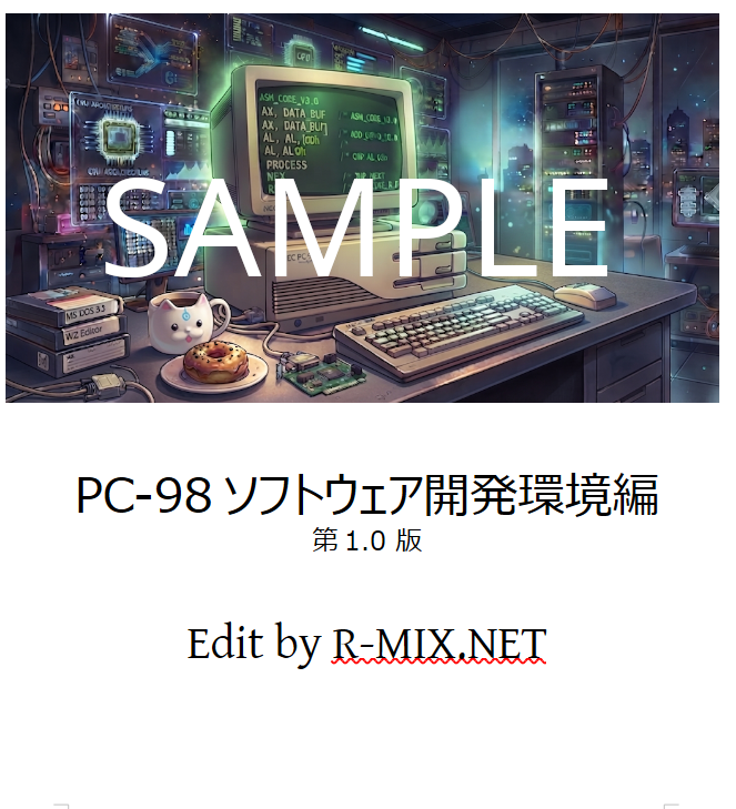 igneus000's tweet photo. 本日は、#98の日 ということで、シコシコと冬コミ(C109)に向けて98同人ソフト(#16bitAL)、本(98購入本、ソフト開発初歩)を作ってます。 まだま���、現役でがんばってくれています>PC98
開発環境は、アセンブラとCコンパイラの入手が難しいのでBSDで作ってますが(^^;
#PC98愛好会 https://t.co/rO79sPOE7x