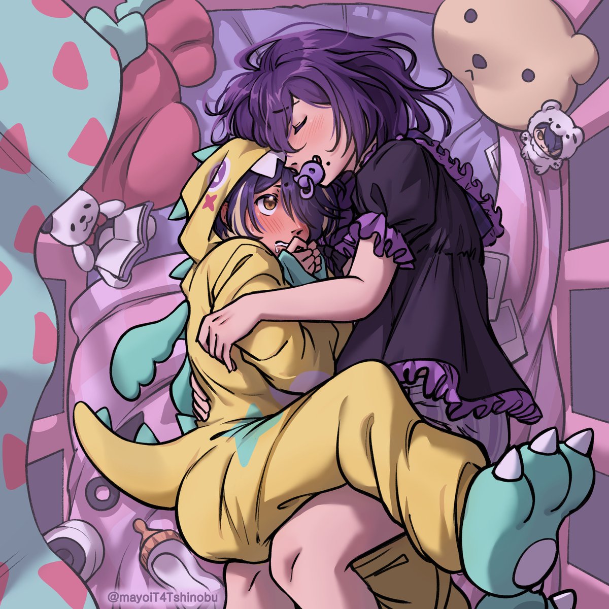 mayoiT4Tshinobu's tweet photo. redrew my pfp yayyy https://t.co/L8ATtl6GSl