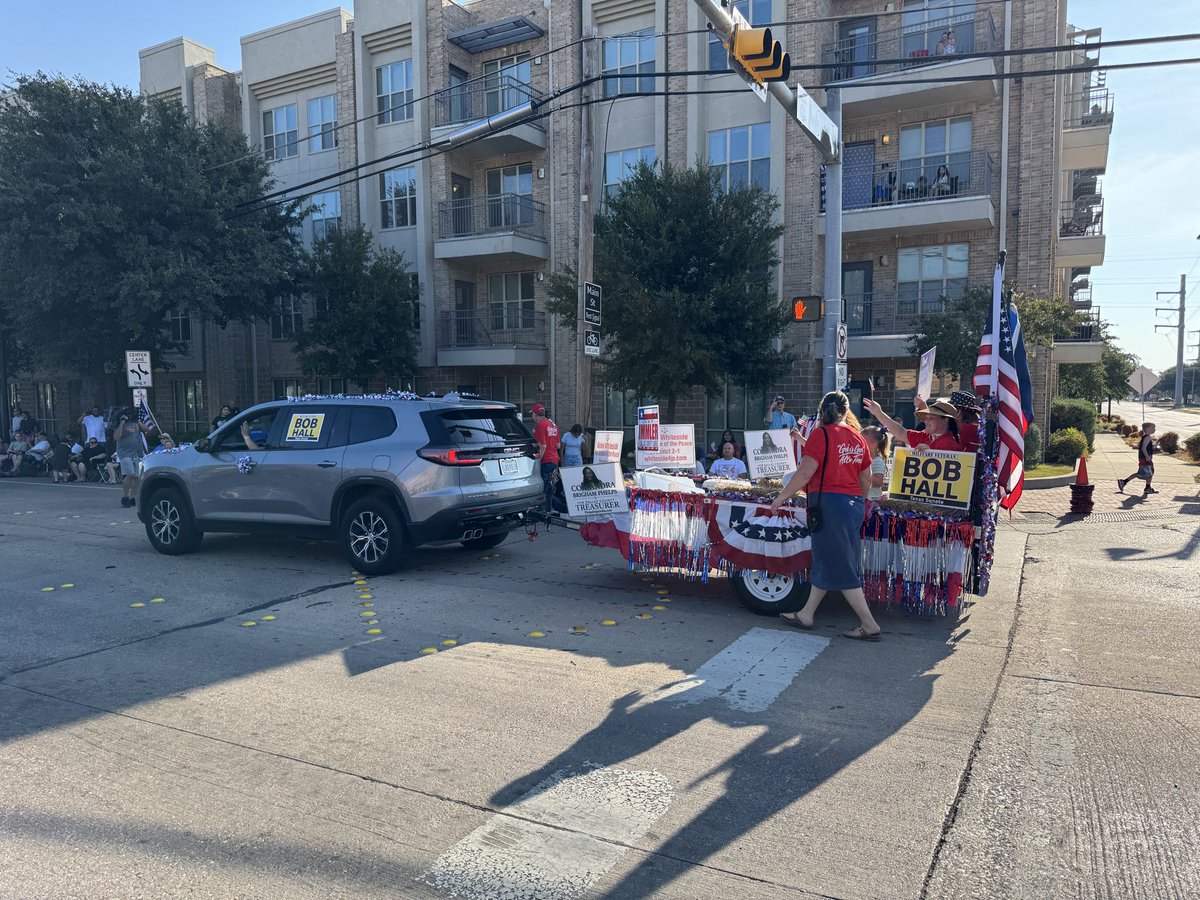 cbs11jack's tweet photo. NEW: Texas candidates, political parties campaign in Dallas County on Labor Day as they sprint toward Election Day. We spoke with @GinaHinojosaTX, @JaceYarbrough, @KardalColeman, and @MontyforTX32. 
https://t.co/2j0Eb3J3Wa @CBSNewsTexas https://t.co/Czd01GhYVg