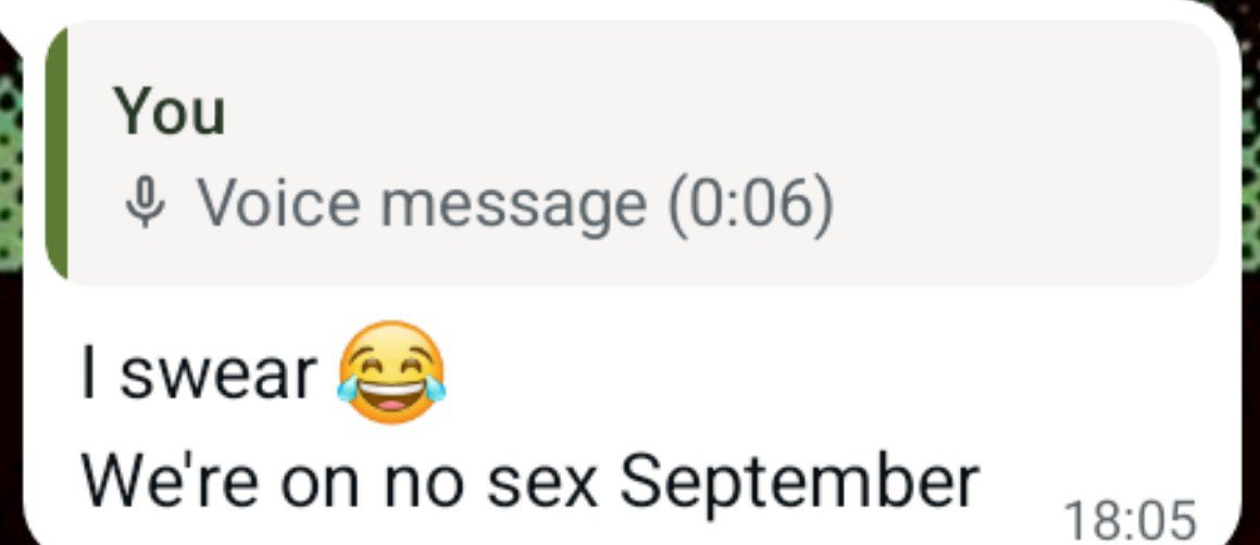 sexyyalien's tweet photo. #nosexseptember https://t.co/soi2FyRV6x