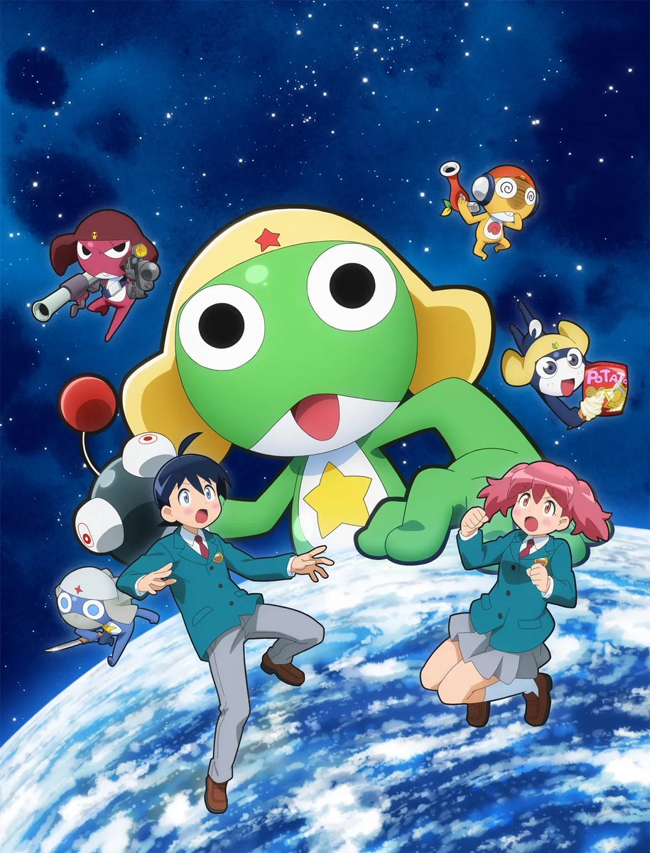 bk_km0's tweet photo. ケロロ軍曹の新アニメPV&amp;新ボイス聞いたけど個人的には、そこまで悪くなかったかも
本音言うなら前の声優さんの方が好きだしまだそっちがしっくりくるけど新ボイスも慣れたら違和感なさそうな感じがする https://t.co/Id5hLPR8K6