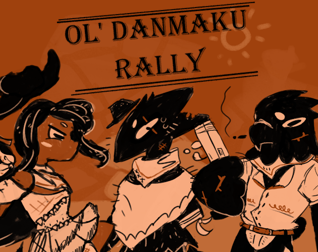TimelyLookouts's tweet photo. There's a new Lookouts fangame!! Ol' Danmaku Rally is... *checks notes* A Touhou inspired bullet hell game featuring Robin and Joseph as boss fights! https://t.co/r7OsBcdoRA