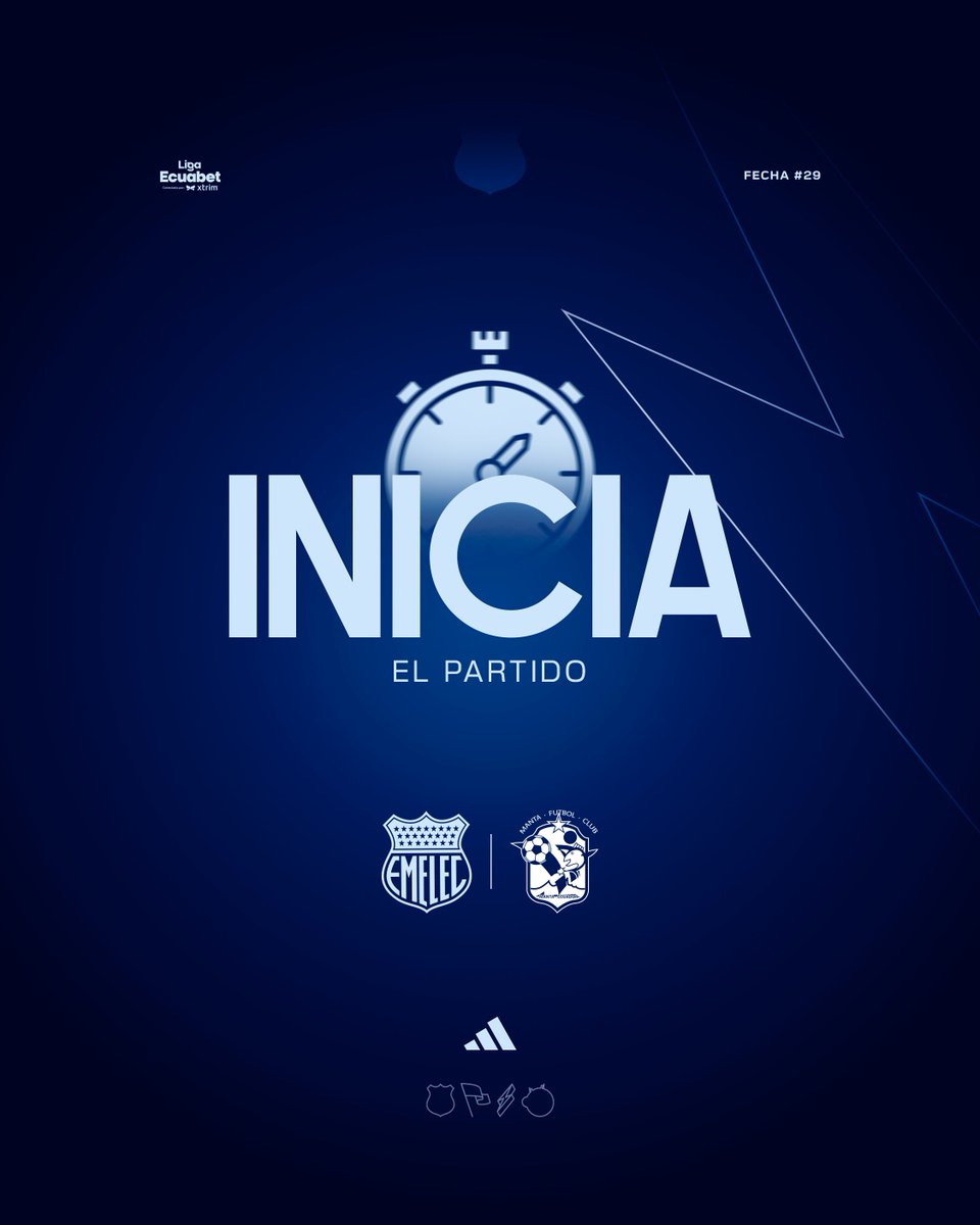 CSEmelec's tweet photo. 🚀⚽ ¡Rueda el balón!
¡VAMOS BOMBILLO! 💙
#CSExMFC
#LigaEcuabetConectadaporXtrim https://t.co/mh5zBZGqLf