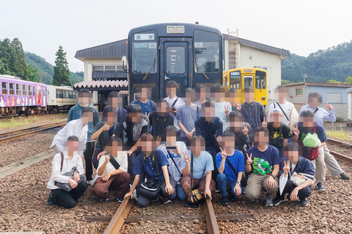 titechrail's tweet photo. 9/6(日)に、毎年夏恒例の貸切を行いました。今回は秋田内陸縦貫鉄道さまにご協力いただきまして、角館から鷹巣の区間で貸切車両を走らせ、また阿仁合駅にて車庫の見学を行いました。貴重な機会をご提供いただきました秋田内陸縦貫鉄道さまには厚く御礼申し上げます

#秋田内陸縦貫鉄道 https://t.co/EvCWrazQ4U