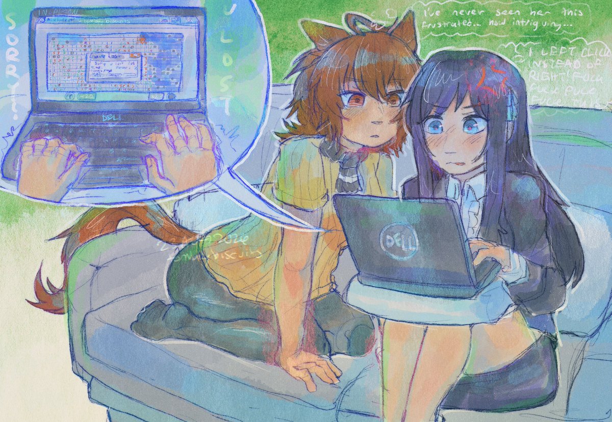 cellformatter's tweet photo. tachyon and her trainer comp https://t.co/8IdlD4BSQX