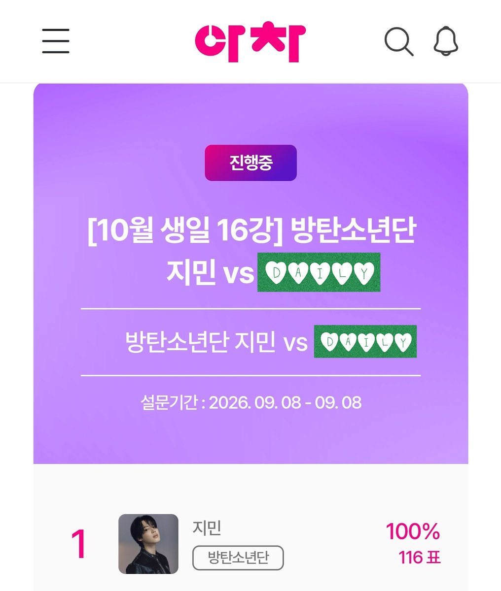 Jimin_Jh1013's tweet photo. โ
๏ธ Idol Chart
๐จ ๐ 10์ ์์ผ 16๊ฐ
๐จ์ค๋ ๋ง๊ฐ์
๋๋ค
https://t.co/QCGJdDReCI
์ฐ๋ฆฌ ์ง๋ฏผ์ด ๐
JIMIN JIMIN
#JIMIN #PARKJIMIN #์ง๋ฏผ https://t.co/f5SOPF6Kem