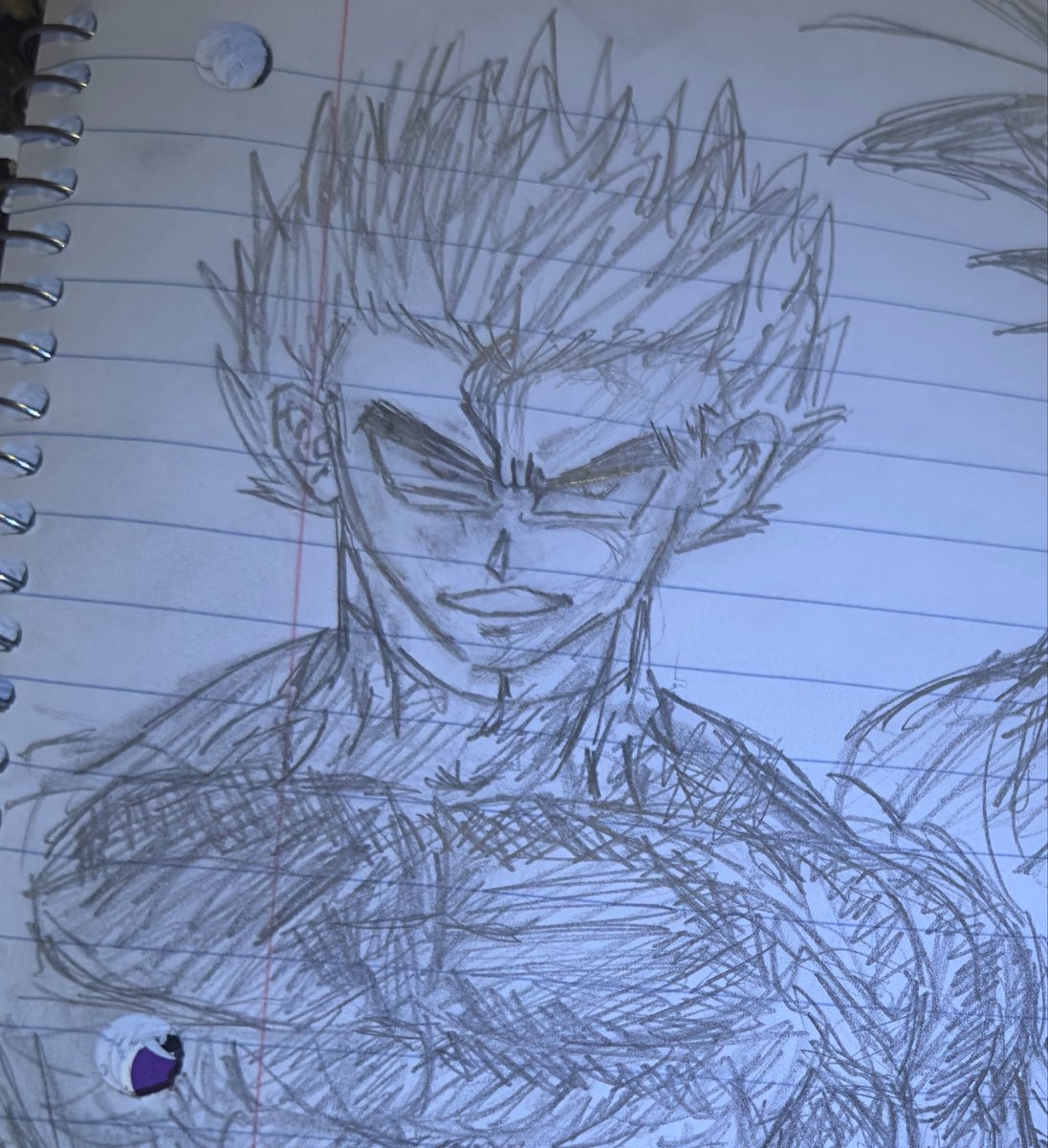 TopHatGuy18's tweet photo. All of my dragon ball characters (weed addict goku and vegeta, teletubby broly, and evil gohan) aura farming. https://t.co/MHRboWkYGS
