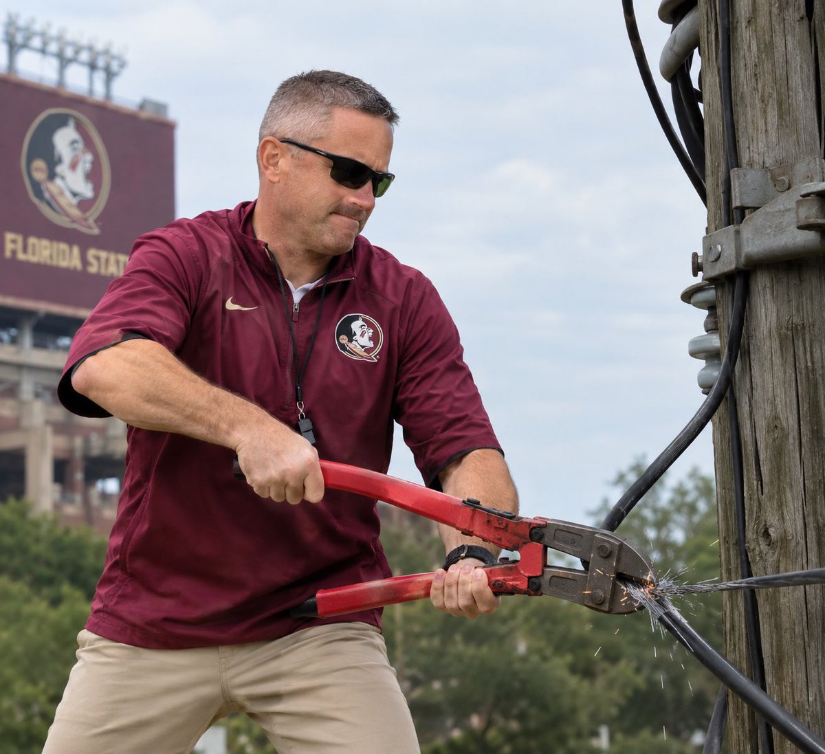 FSUBrando's tweet photo. I don’t blame ya, Coach https://t.co/FKVNV4qy2K
