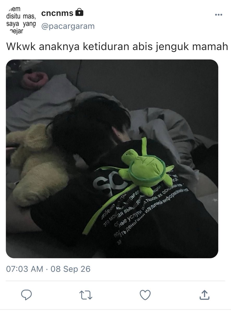 arhi1016029's tweet photo. Jenguk mamah.
— one tweet #EyeSalt au

CONTAINS : BL , MLM

[ #WrittenInTheMagniVerse ] https://t.co/VVRF7vU8ZO