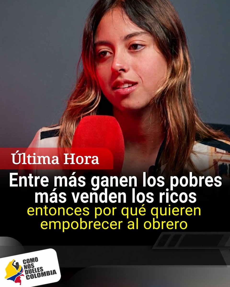 XPost1A's tweet photo. Antonella. La hija del Presidente @petrogustavo con la boca llena de razón. https://t.co/SPs2Fj2ROF