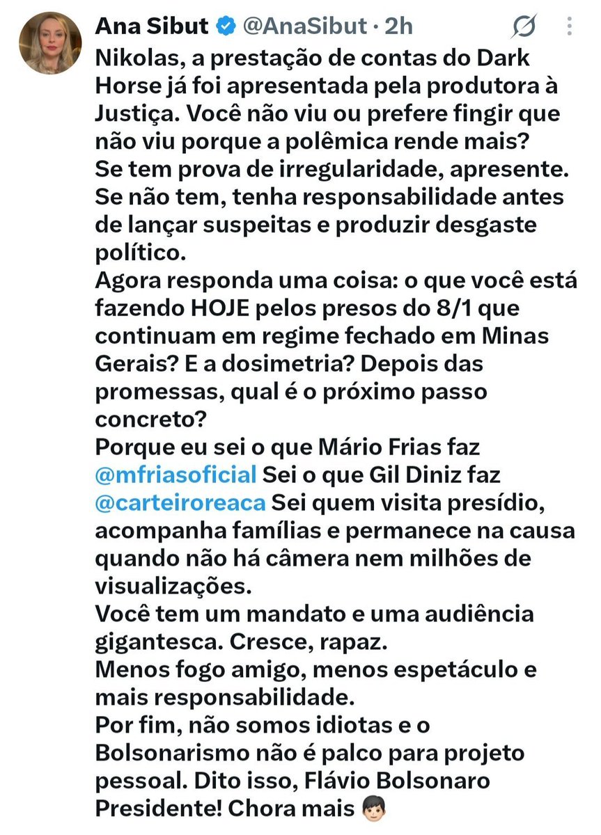 zfabrogmailcom's tweet photo. Alguém conseguiu anotar a placa?
Aplaudindo de pé a Ana . https://t.co/qz7X3RvHgz