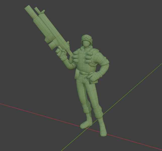 mancarbro's tweet photo. Worked the whole day so had to stay late finishing some details in the mesh and figuring out how to rig this green boy. 

But here he is, in all his untextured green might

#art #characterdesign #Blender https://t.co/ew0g6ZGTd0