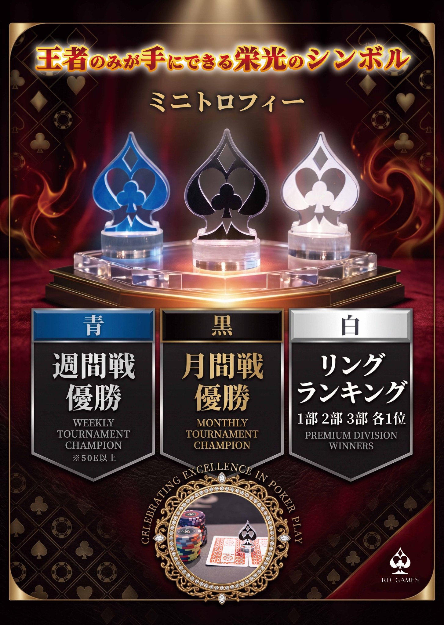 エムホールデム 優勝記念トロフィー 月夜見小箱 ベースボール