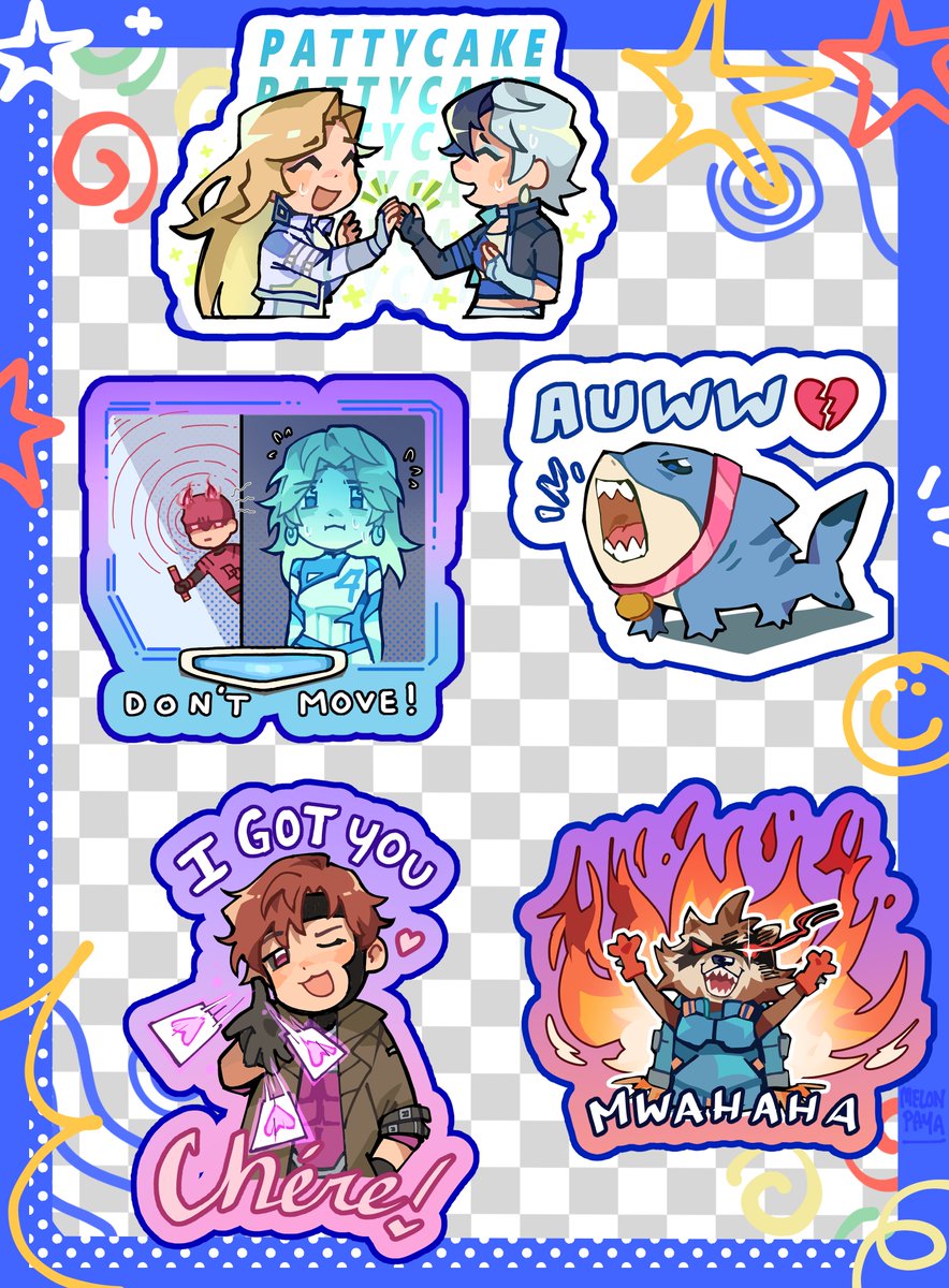 melonpaya's tweet photo. stickers :3

#MarvelRivalsㅤ https://t.co/Kx2kUVSBvm