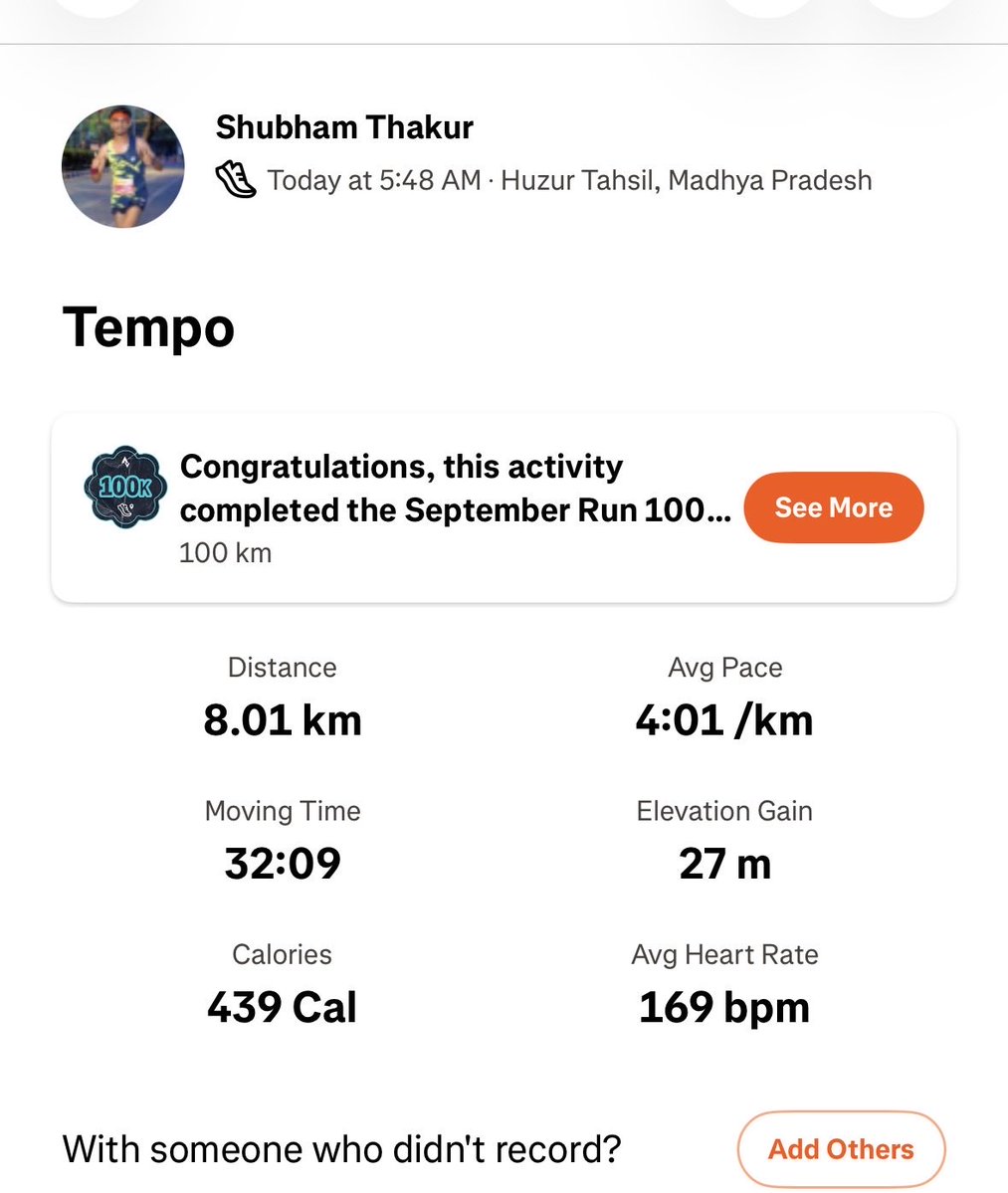 shubhammsing's tweet photo. 🏃🤩 https://t.co/8XYNm7wlvY