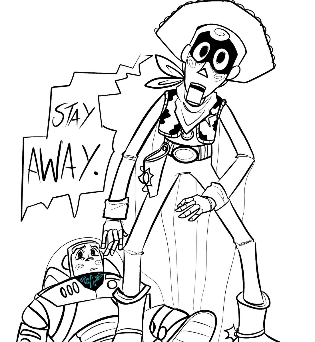sentrysapper's tweet photo. intimidation #toystory #prideyear #stringedwings https://t.co/rwHtDfgmwY