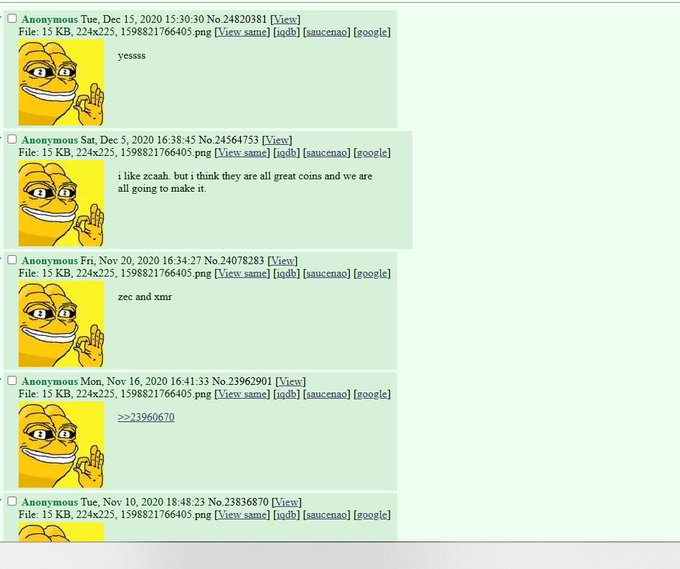 SteArisDev's tweet photo. Meet $ZEPE - the forgotten Zcash mascot from 2020, born as an inside joke on 4chan

Now it’s back, on Solana, the home of memes paired with the official $ZEC coin.

The smug privacy frog.
https://t.co/OJZlzfJt3D https://t.co/hauKSKzE45