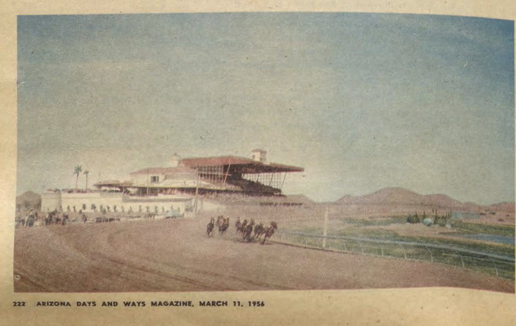 turf_paradise's tweet photo. From the Archives 1956

Beautiful Turf Paradise completed the early part of this Year, is the Valley's answer to big time horse racing in so-called "Sunny California." Built in the midst of scenic desert surroundings, Turf Paradise draws thousands of horses. https://t.co/LgpnNs2KEI