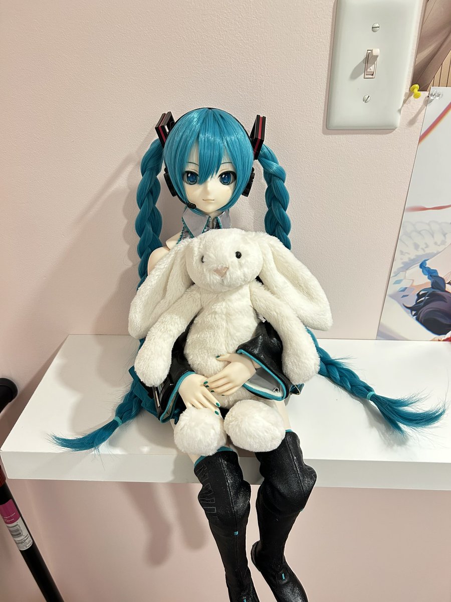 shironemii's tweet photo. welcome home miku!
#DDmiku https://t.co/HLAcqmPpLd