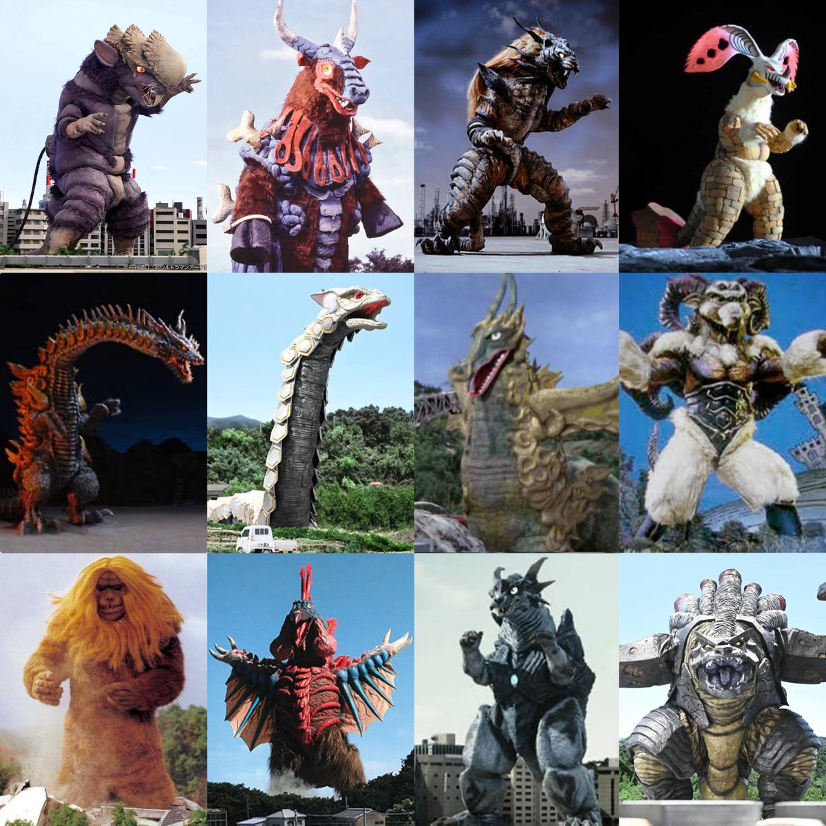 tAM6lbRZv0g2qQT's tweet photo. 今マイスで十二支が話題ですが，ウルトラ怪獣の十二支はこちらになります。 https://t.co/lWuOrPWNKp