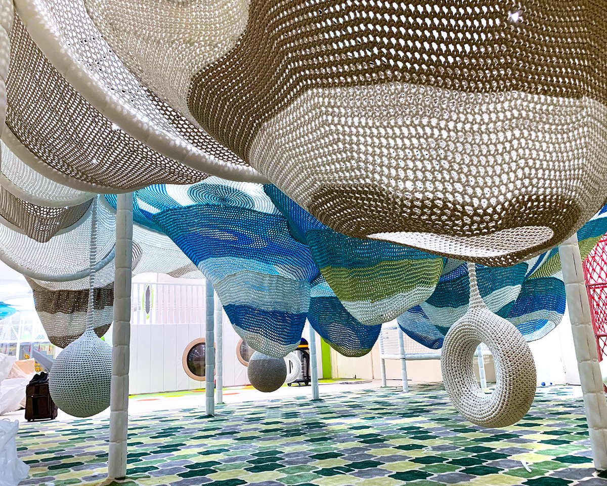 ColorfulNets's tweet photo. Qingdao, China | MultiLayer 3D Rope Net Playground, Maximize Play Experience Within Limited Space
✅ Shopping mall atriums nowadays face space constraints, with limited usable floor area and high costs for horizontal expansion. #Amusementequipmentfactory https://t.co/sTUTjqCBiZ