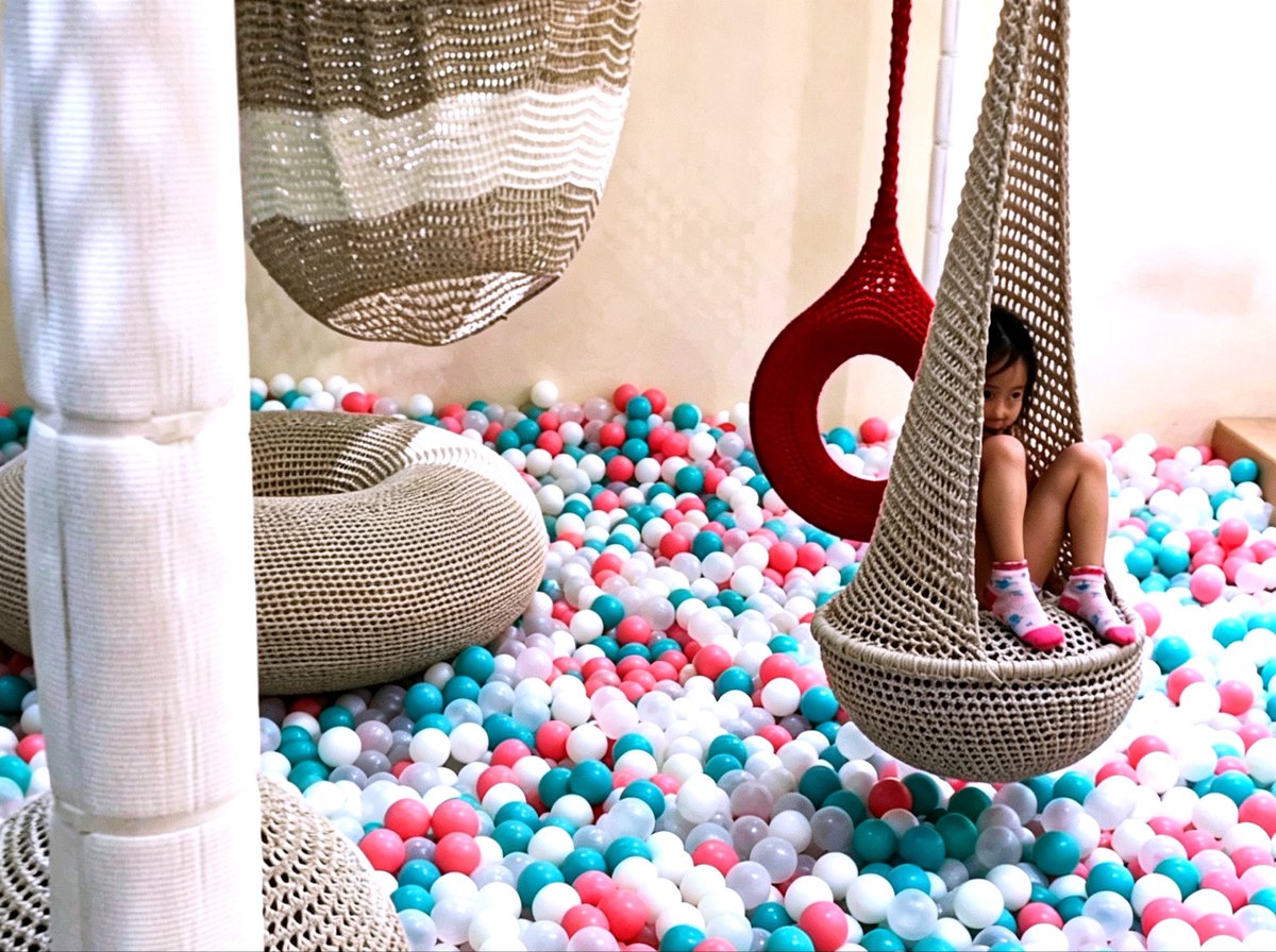 ColorfulNets's tweet photo. Qingdao, China | MultiLayer 3D Rope Net Playground, Maximize Play Experience Within Limited Space
✅ Shopping mall atriums nowadays face space constraints, with limited usable floor area and high costs for horizontal expansion. #Amusementequipmentfactory https://t.co/sTUTjqCBiZ