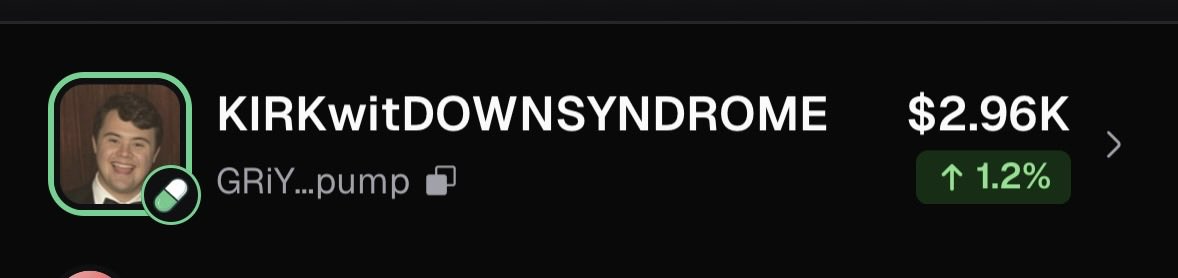 sarahcrypto__'s tweet photo. You just aborted KirkwitDOWNSYNDROME

GRiYX3yUeWCv3xDVPhyuGYaxLY5hYgNL448P7HiZpump https://t.co/F0l5ewcxhW